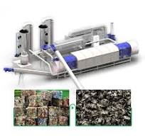Pyrolysis Carbonization Stove UBC Aluminum Cans Continuous Decoating Machine