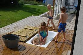 Garden Inspiration Garden Inspiration Garden Inspiration Cheap Craft Ideas To Make Your Own Sandpit Water Slide Or S In 2020 Garden Inspiration Play Garden Sand Pit