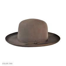 Akubra Bushman Fur Felt Open Crown Hat Hats Hat Man Style Crown Hat