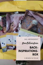 Backinspirationsbox Das Abonnement In 2020 Party Box Backzutaten