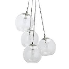 Cluster Glass Pendant West Elm 249 199 On Sale Glass Pendant Light Glass Globe Chandelier Light Fixtures Flush Mount