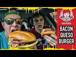 Wendy's Bacon Queso Cheeseburger Food Review