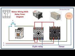 Contactors and relays are electric switches. Timer Switch Control Start And Stop By Relay Timer Youtube