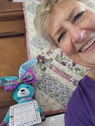 Brenda's return to quilting studio