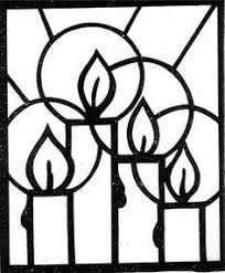 Knip cirkels uit het zwarte papier. Kleurplaat Glas In Lood Christmas Art Christmas Coloring Pages Winter Art Projects