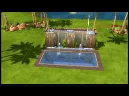 Sims 4 Pools Next To Fountains Sims 4 Build Sims 4 Sims