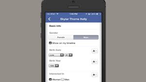 To hide your age in the events calendar, change how your birthday is displayed on your timeline: Hiding Your Birthday On A Facebook App For The Iphone Iphones Apps Youtube