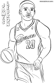 Nba coloring pages lebron james. Basketball Coloring Pages Lebron James Coloring And Drawing
