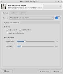 If you were not able to find these options, please send us a screenshot of your touch pad settings and the mouse properties after clicking the additional properties. Xfce Xfce4 Settings Mouse Xfce Docs
