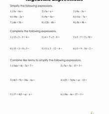Maybe you would like to learn more about one of these? Algebraic Expressions Worksheet Education Com Algebra Worksheets Algebraic Expressions Math Expressions