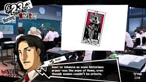 Persona 5] Question 6/23 - Who is this woman, drawn as the High Priestess  in most Tarot decks? - YouTube