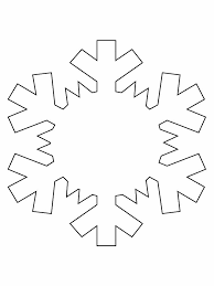Snowflake Simple Shapes Coloring Pages Coloring Page Book For Kids Plantilla De Copo De Nieve Copos De Nieve Copo De Nieve Frozen