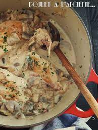 Poulet A L Ancienne La Gourmandise Est Un Joli Defaut Cuisine Recettes De Cuisine Cuisine Et Boissons