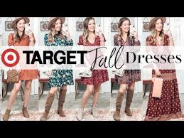 There's something about a brand new outfit that's hard to resist! Target Fall Dresses Youtube