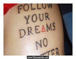 They tattoo names of their loved ones, or even lyrics. Great Quotes Tattoo For Men Quotesgram