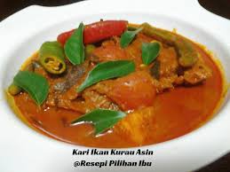 Keyword ikan masak kuah, resep ikan kuah, sup ikan. Kari Ikan Kurau Asin Resepi Pilihan Ibu