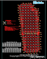 Bản vẽ Chợ đầy đủ thiết kế Chợ ( ở Nông thôn ) phần San nền