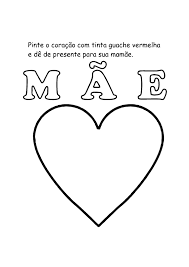 Encontre o que esta buscando em especial dia das maes. Pintar O Coracao Com Guache Vermelho Para O Dia Das Maes Atividades Educacao Infantil