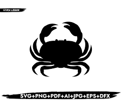 Crab Svg Cricut Svg Png Pdf Jpg Dxf Eps Ai In 2021 Cricut Svg Scrapbook Materials Cricut