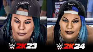 WWE 2K24 Trish Stratus & Alexa Bliss Vs Scarlet Bordeaux & Shotzi