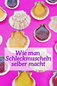 Leckere fruchtgummi und gummibärchen ganz einfach selber machen. Schleckmuscheln Selber Machen Einfaches Rezept Fur Diy Sussigkeiten Kleinliebchen