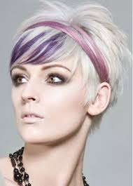 Master hair stylists love to get their hands on clients that willing to be a hair model for short hair and funky coloring. Short Haircut The Beauty Thesis Punk Hair Color Short Hair Styles Punk Hair