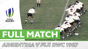 Democratic rule was interrupted by two military coups. Rugby World Cup Rugby World Cup 1987 Argentina V Fiji Facebook