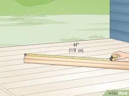Negative values are not allowed. How To Build A Deck Railing With Pictures Wikihow