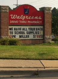 Back To School Funny Road Signs Funny Commercial Ads Funny Commercials