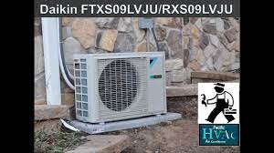 I wonder how bad the quality of the products from daikin india are. Air Conditioning Installation Daikin Ftxs09lvju 24 5 Seer Youtube