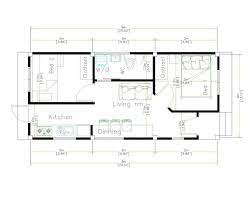 Small House Design Idea 4x9 Meters 36sqm Floor Plan Small House Design Tiny House Design One Bedroom House Plans