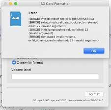 So i tried to format it but it says i/o device error. Sandisk Formatting Tool Invalid End Of Sector Signature Mobile Memory Professional Cards And All Other St Sandisk Forums