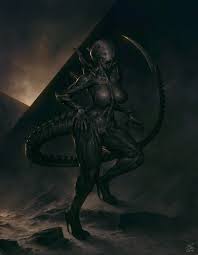 Female xenomorph x male reader