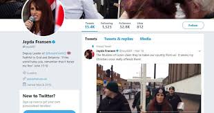 Jayda fransen and paul golding. Trump Tweet Today Anti Muslim Videos Retweeted From Jayda Fransen Deputy Leader Of Britain First Far Right Nationalist Group Cbs News
