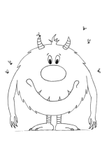 Malvorlage Liebes Monster Malvorlagen Monster Malen Ausmalbilder