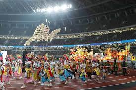 The proceedings will combine the formal and ceremonial opening of this international sporting event, including welcoming speeches,. Small Ceremony And Unique Relay Help To Open Tokyo 2020 Olympic Stadium