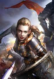 Women, warrior, fantasy art, animals, artwork wallpapers hd / desktop and mobile backgrounds resolution: Hd Wallpaper Fantasy Art Warrior Sword Women Adult Beauty Fashion Wallpaper Flare