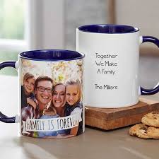 Personalized Photo Coffee Mugs With Graphic Overlay Blue Photo Gifts Personalized Coffee Mugs Couples Coffee Mugs Coffee Mugs