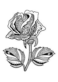 Pin By Shelana Ferris On Coloring Floral Steampunk Coloring Coloring Pages Flower Coloring Pages