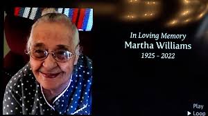 Celebration of life for Martha Ellen Williams