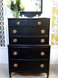 Antique Vintage Colonial 5 Drawer Dresser Chest Painted Black Hepplewhite On Etsy 425 00 Black Painted Furniture Paint Furniture Painting Furniture Diy