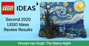 Van gogh, the starry night. Vincent Van Gogh The Starry Night Has Been Selected To Be The Next Lego Ideas Set News The Brothers Brick The Brothers Brick