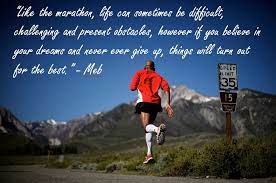 Quotes About Running Marathon Quotesgram