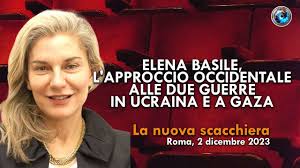 Elena Basile, l'approccio occidentale alle due guerre in Ucraina e a Gaza