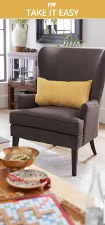 A Chair That You Picked Out Yourself A Pillow For A Little Back Support You Could See Yourself Settling Accent Chairs For Living Room Living Room Chairs Chair