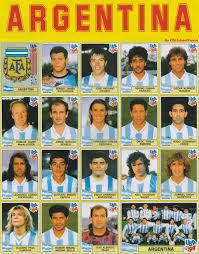 Old School Panini On Twitter World Football National Football Teams Argentina Football