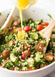 Oh my veggies pearl couscous. Israeli Couscous Salad Recipetin Eats
