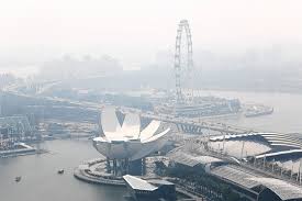 Lingering smoke from forest fires on the indonesian island of sumatra are identified as the primary cause. Haze Shrouds Singapore Malaysia Wsj