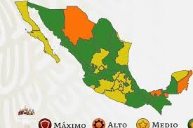 Color verde del semáforo covid. Casi La Mitad Del Pais Llega A Semaforo Verde Por Covid Mexico Acumula Ya 14 Estados En El Riesgo Minimo De Contagio