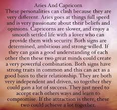 Aries Capricorn Aries Capricorn Aries Relationship